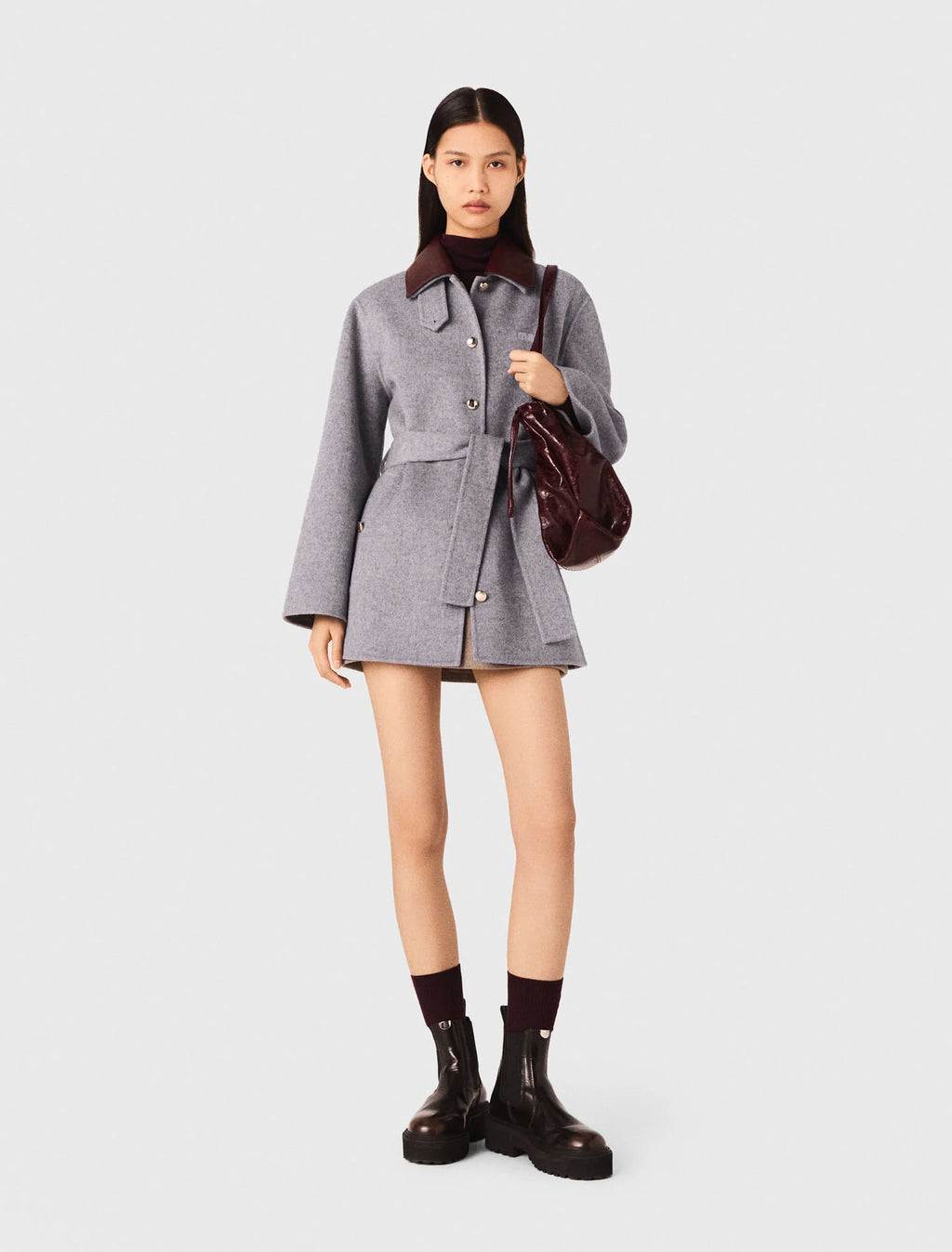 Wool coat - Light Grey