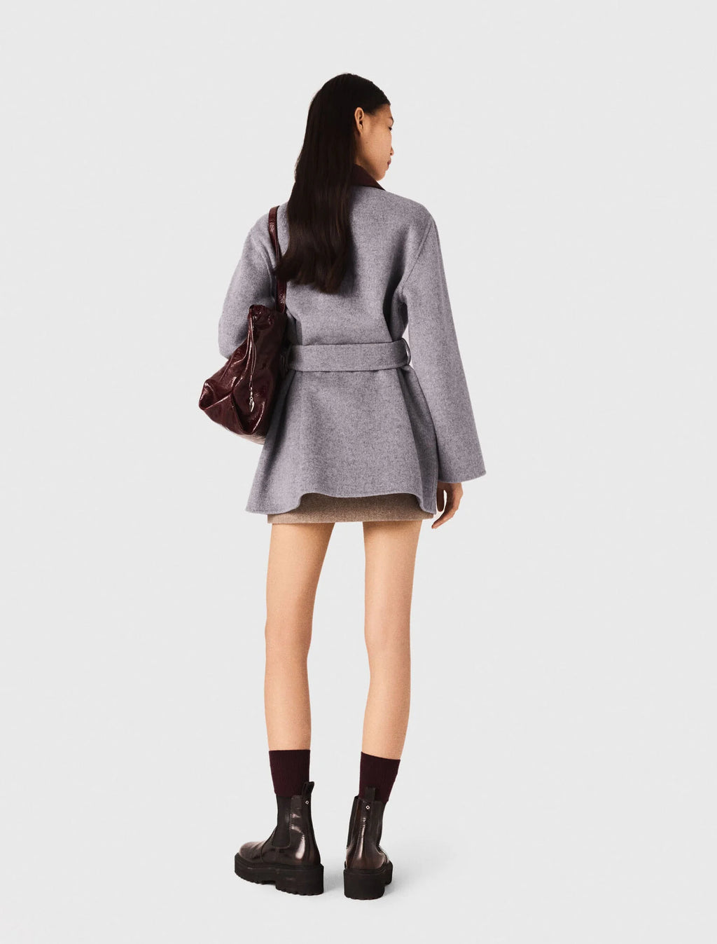Wool coat - Light Grey