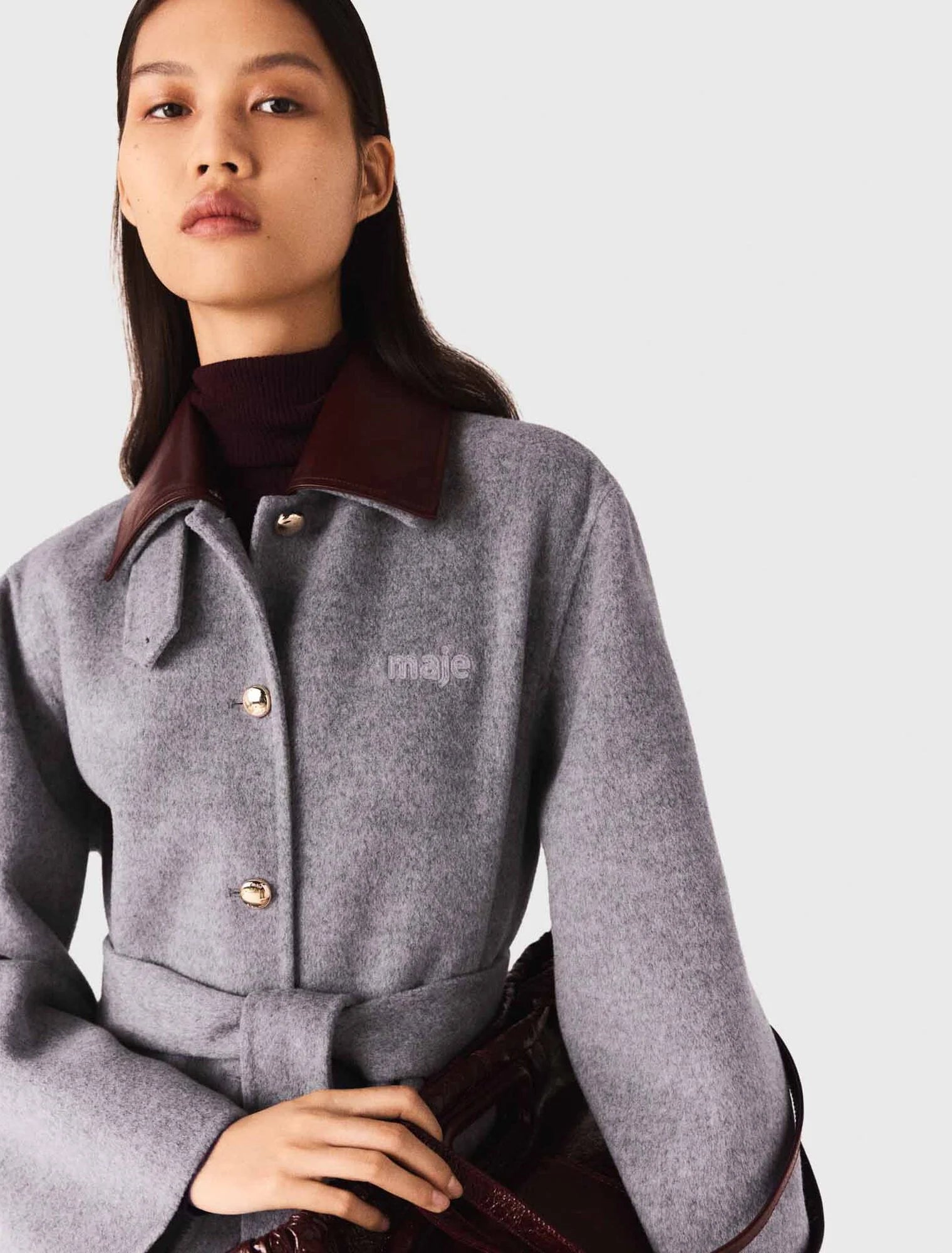 Wool coat - Light Grey