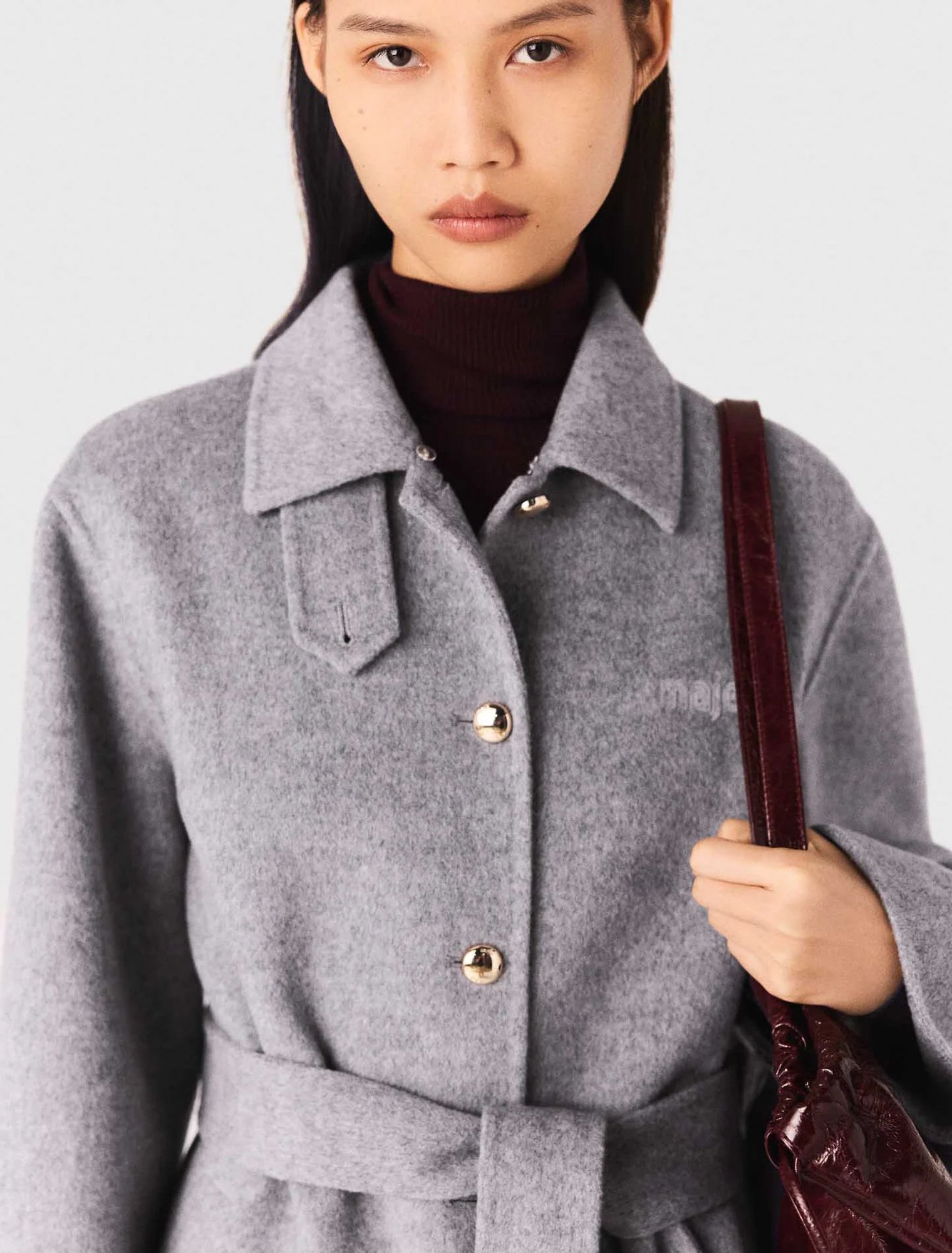 Wool coat - Light Grey